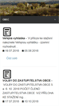 Mobile Screenshot of kostelec-u-hm.cz